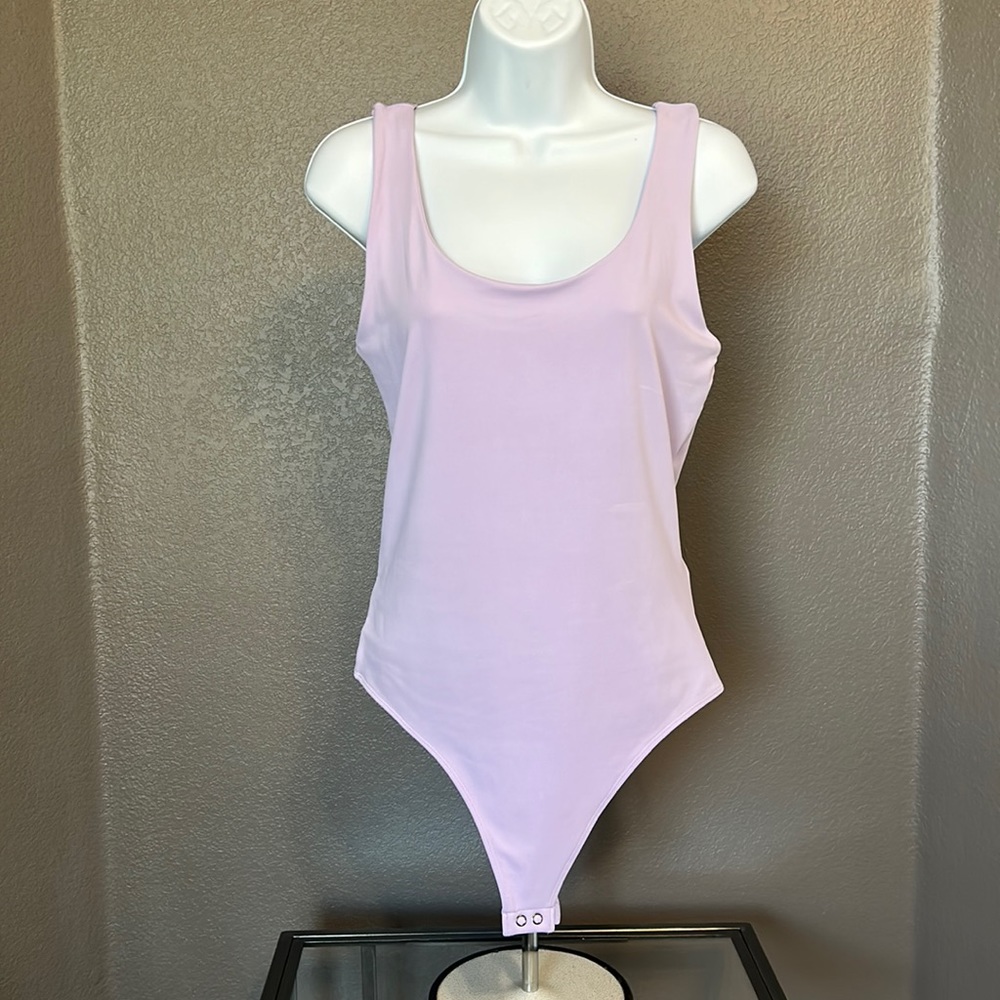 Express body contour lavender bodysuit